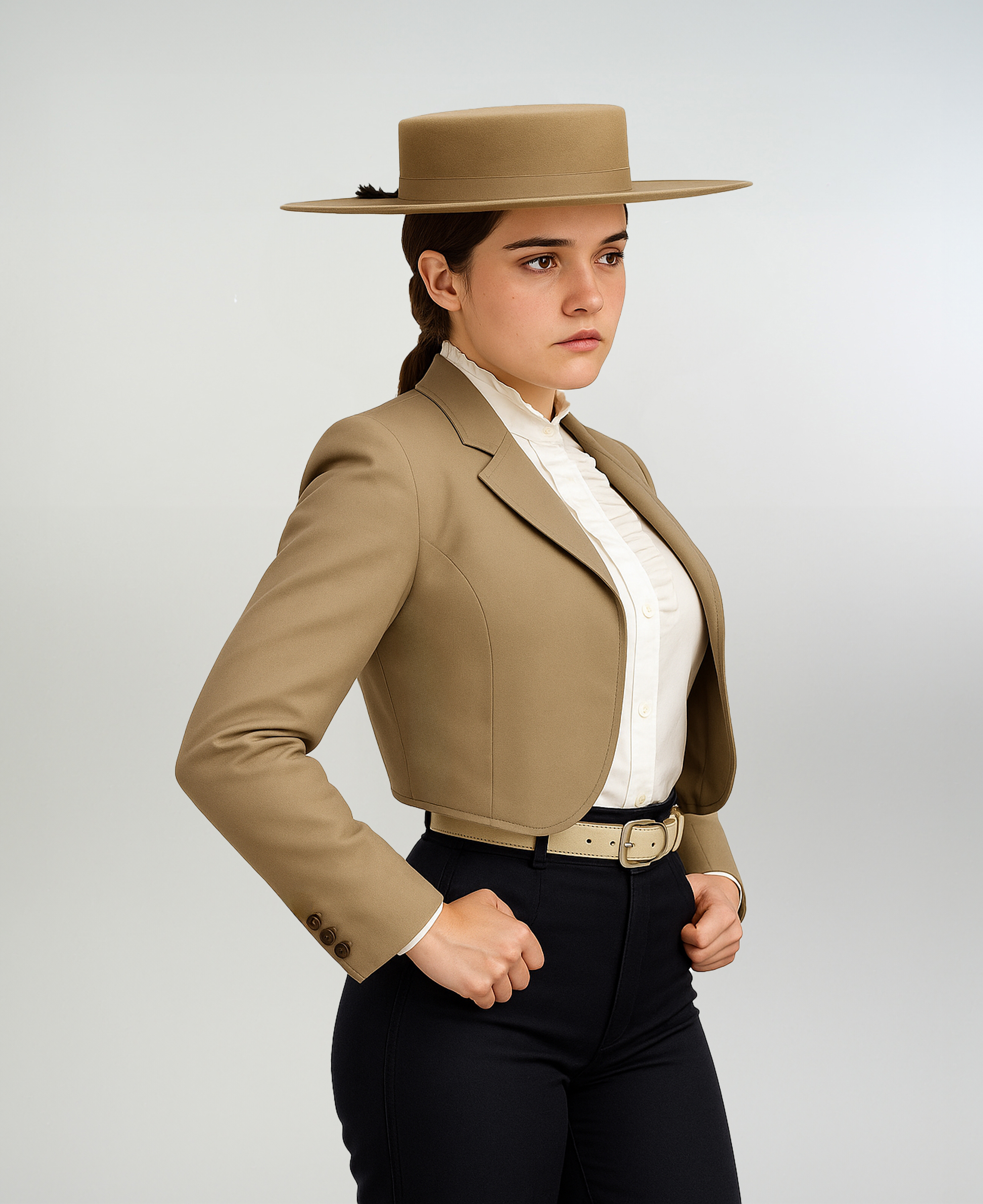 Chaqueta de Huasa Corralera Visón Catron imagen 1