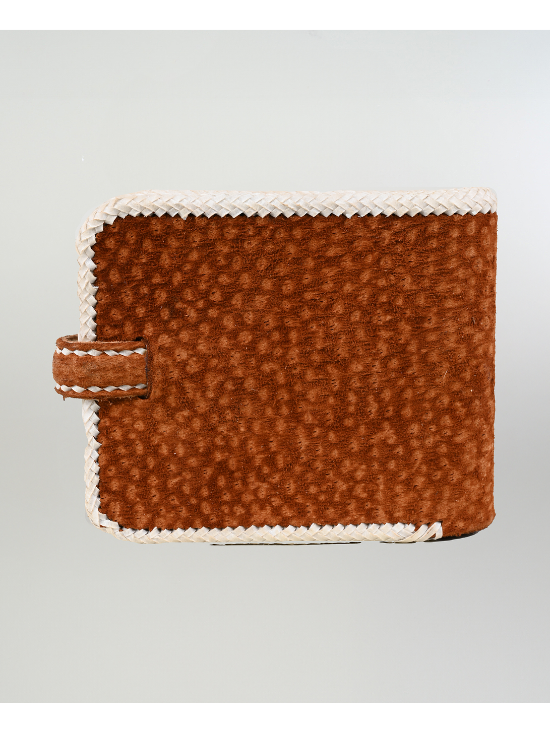 Billetera de Carpincho Costura Cuyana Caballo. 2