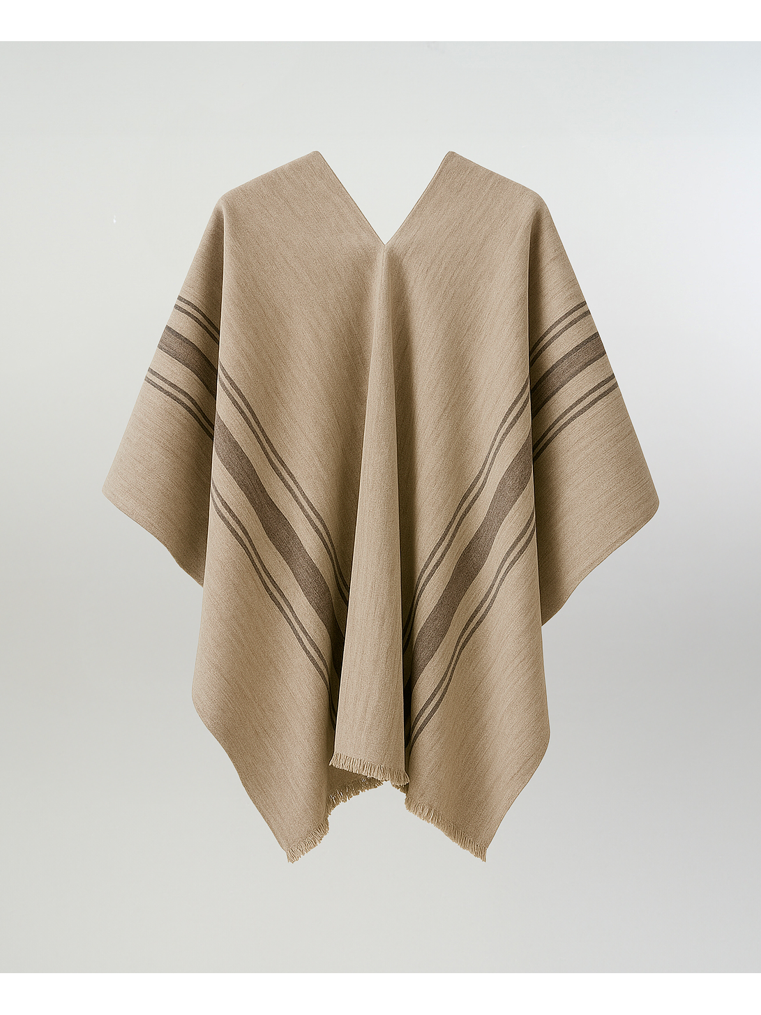 Poncho Corto Lana Oveja  1