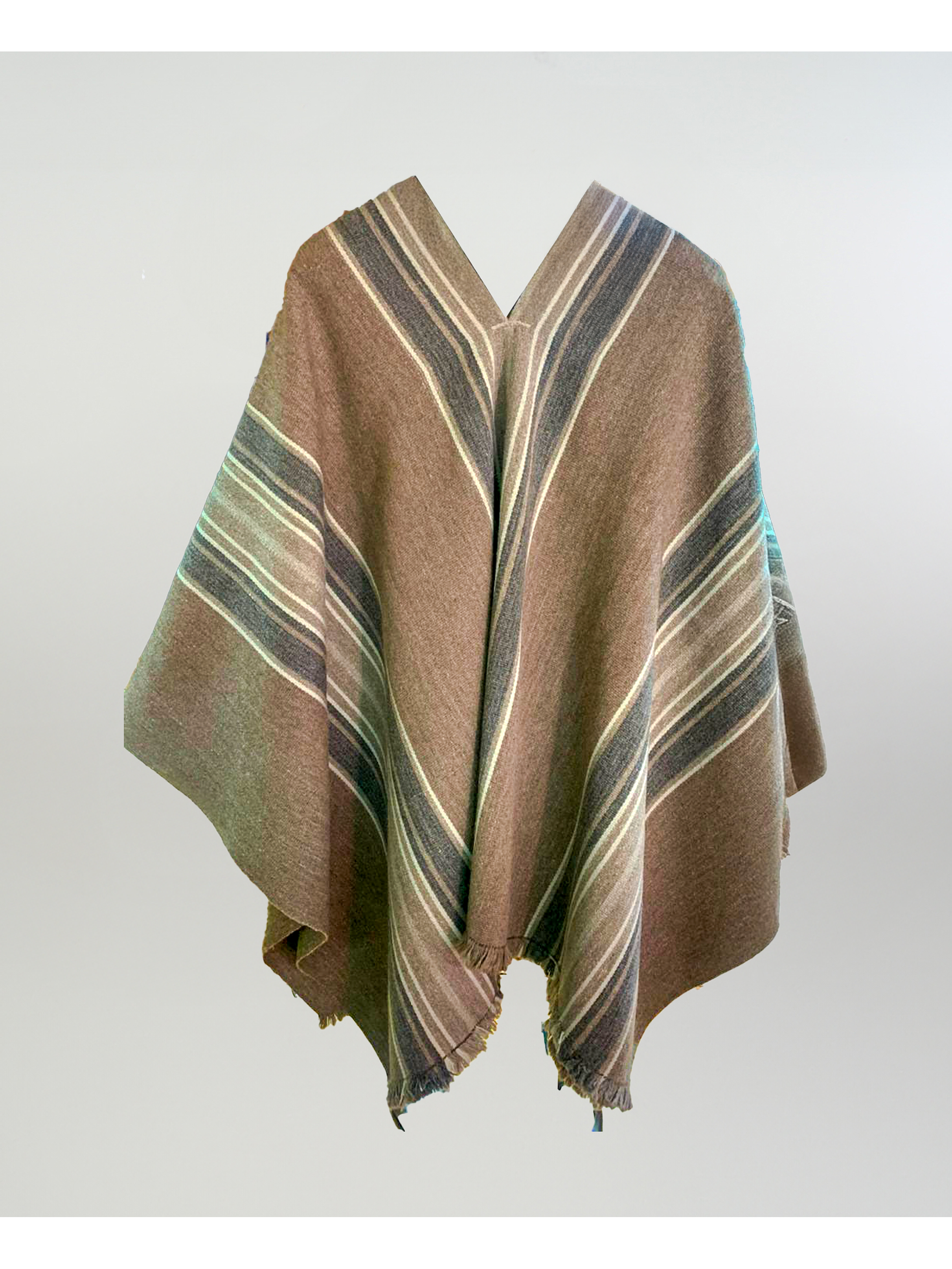 Poncho Corto Lana Oveja  3