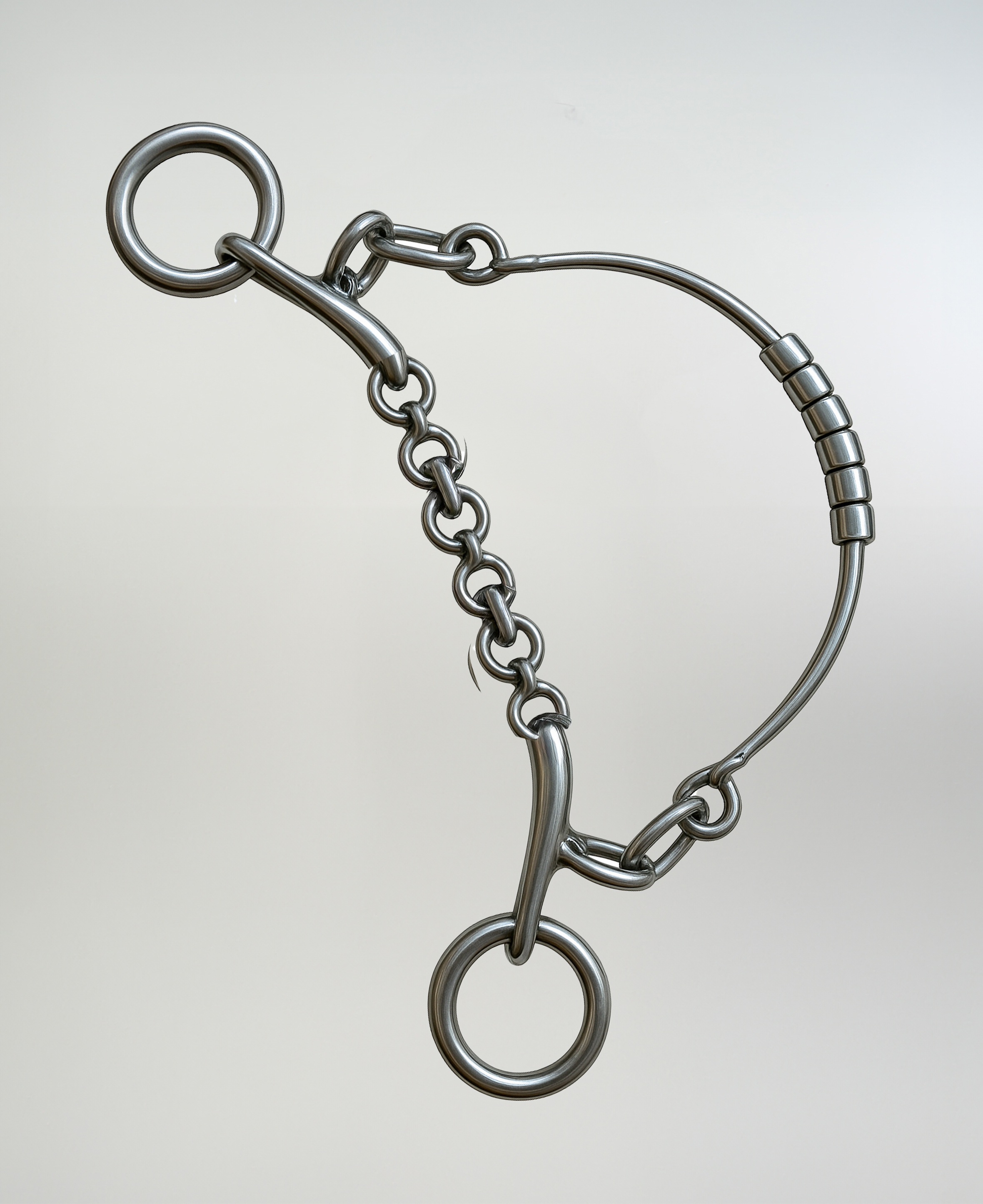 Riendero o Pepo De Fierro Para Caballo Sin Destorcedor  Catron  imagen 3