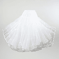 Falso Para Vestido De Huasa Falda Catron miniatura 1