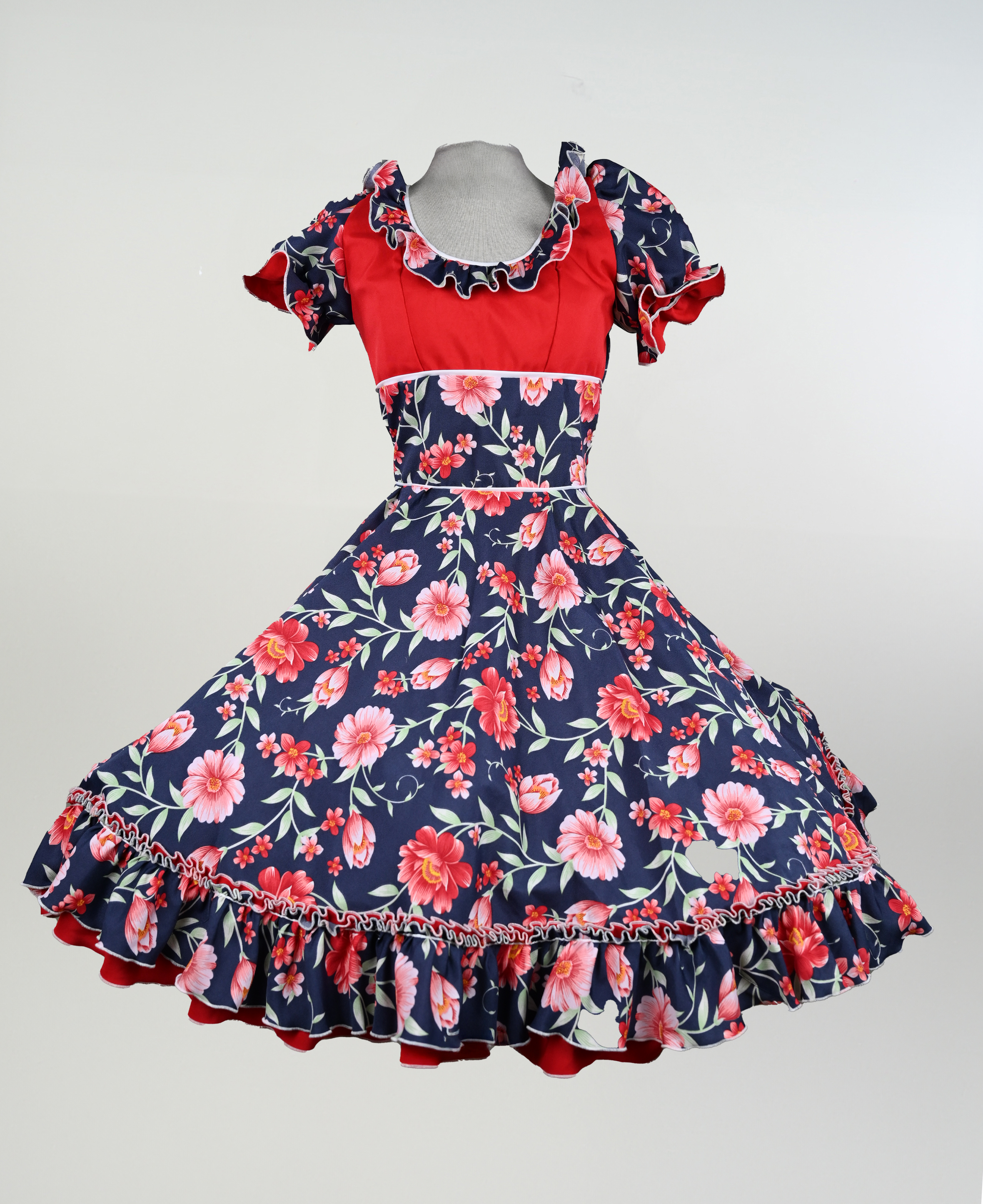 Vestido De Huasa China 12 imagen 1