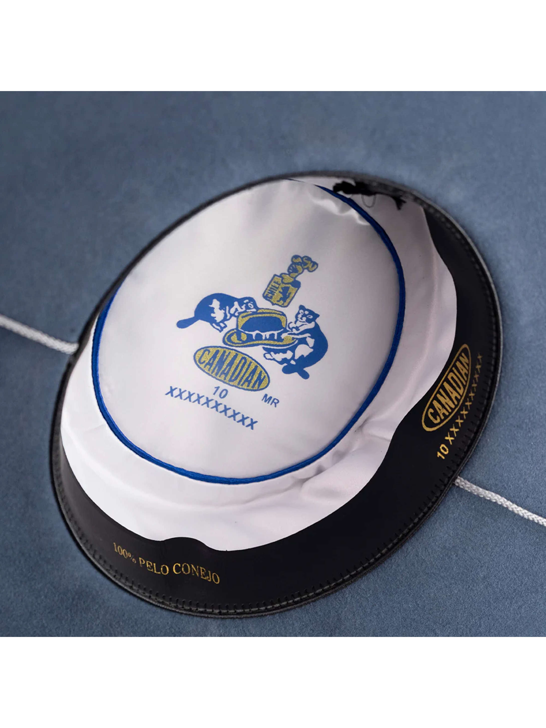 Sombrero De Huaso Canadian 100% Pelo De Conejo 3