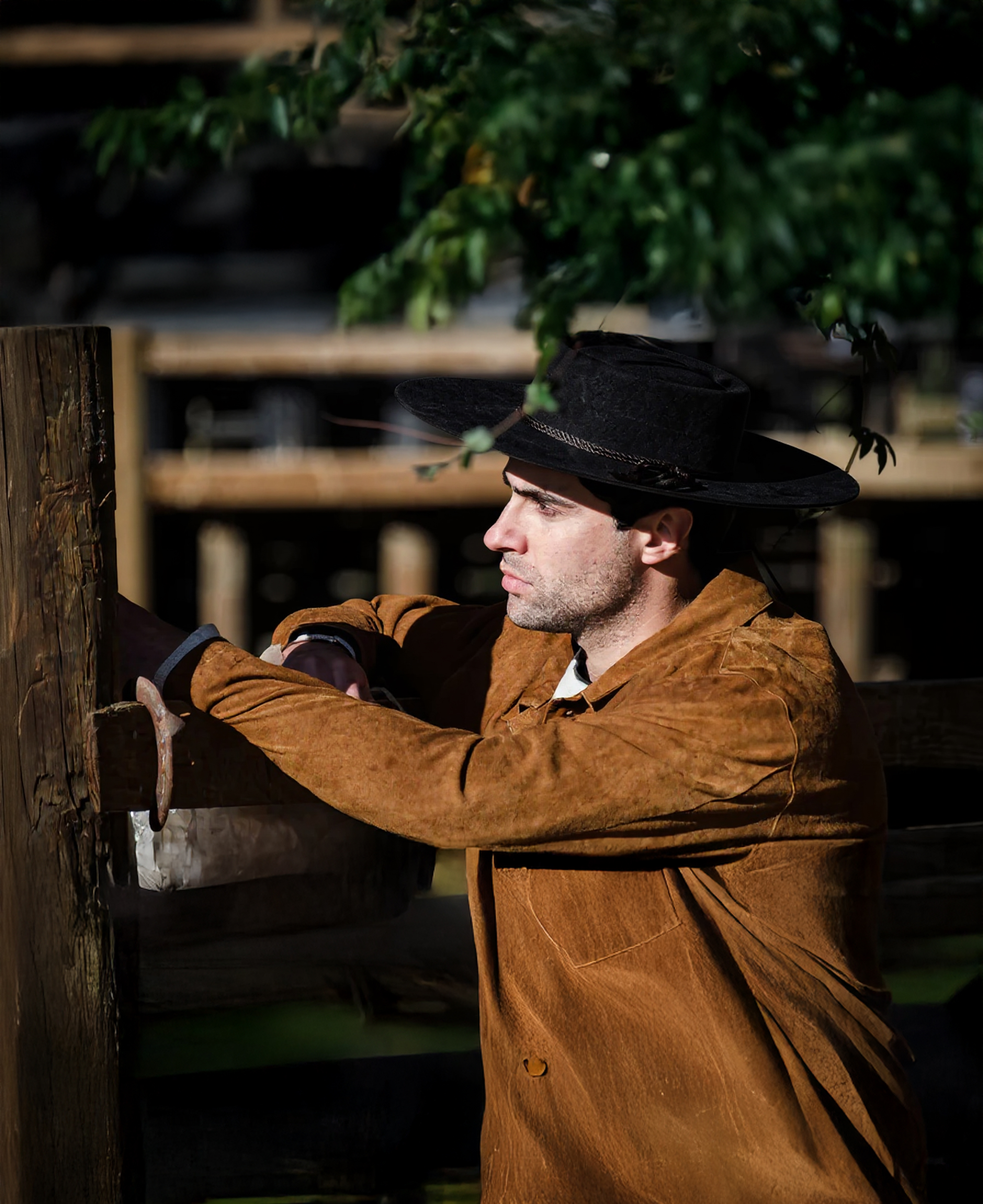 Sombrero De Huaso Canadian 100% Pelo De Conejo imagen 5