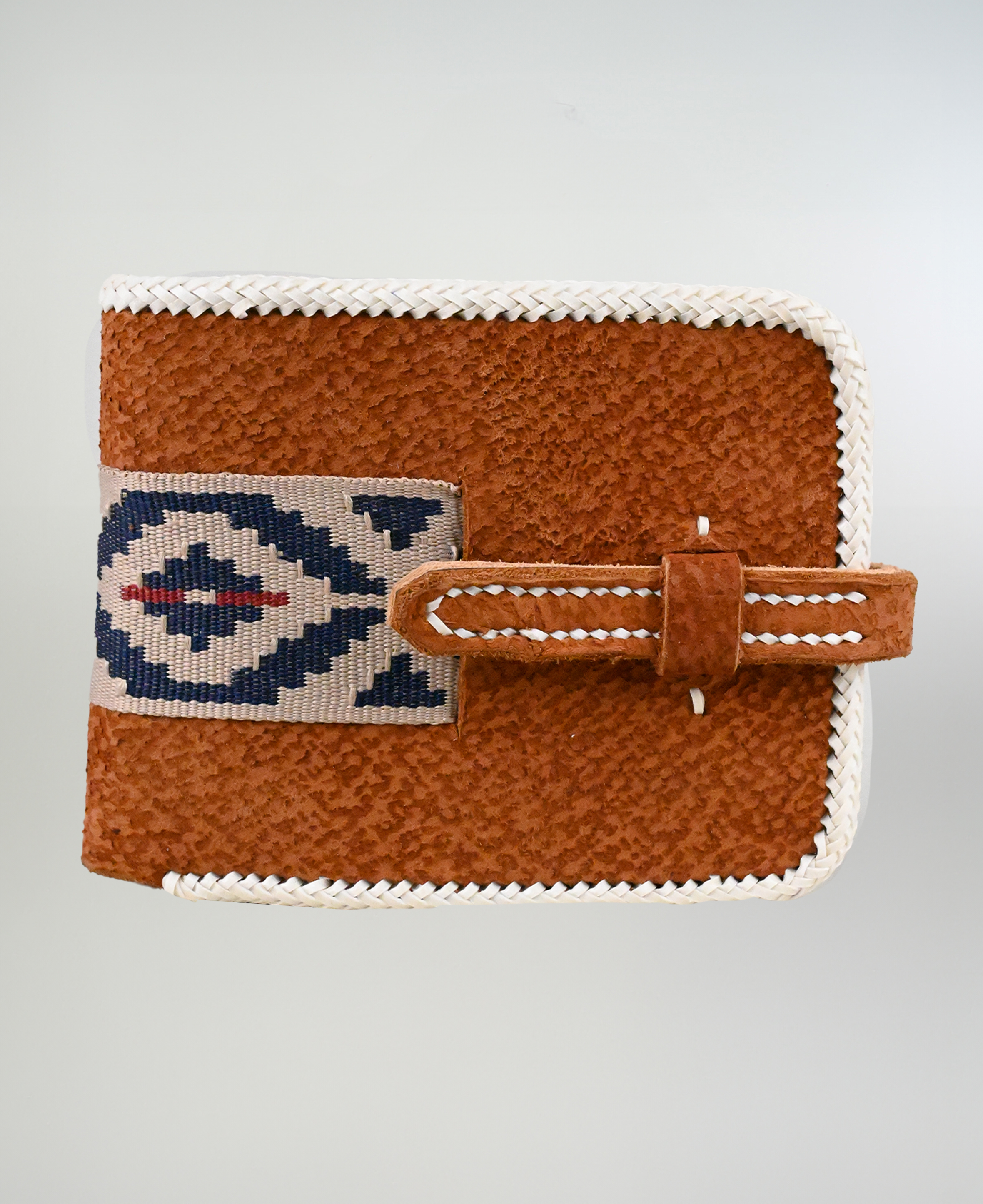 Billetera Cuero Costura Cuyana Pampa imagen 1