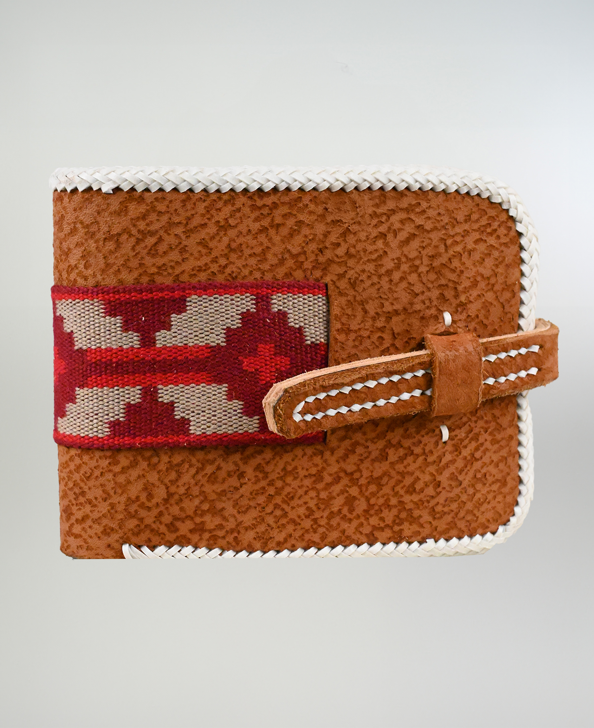 Billetera Cuero Costura Cuyana Pampa imagen 2