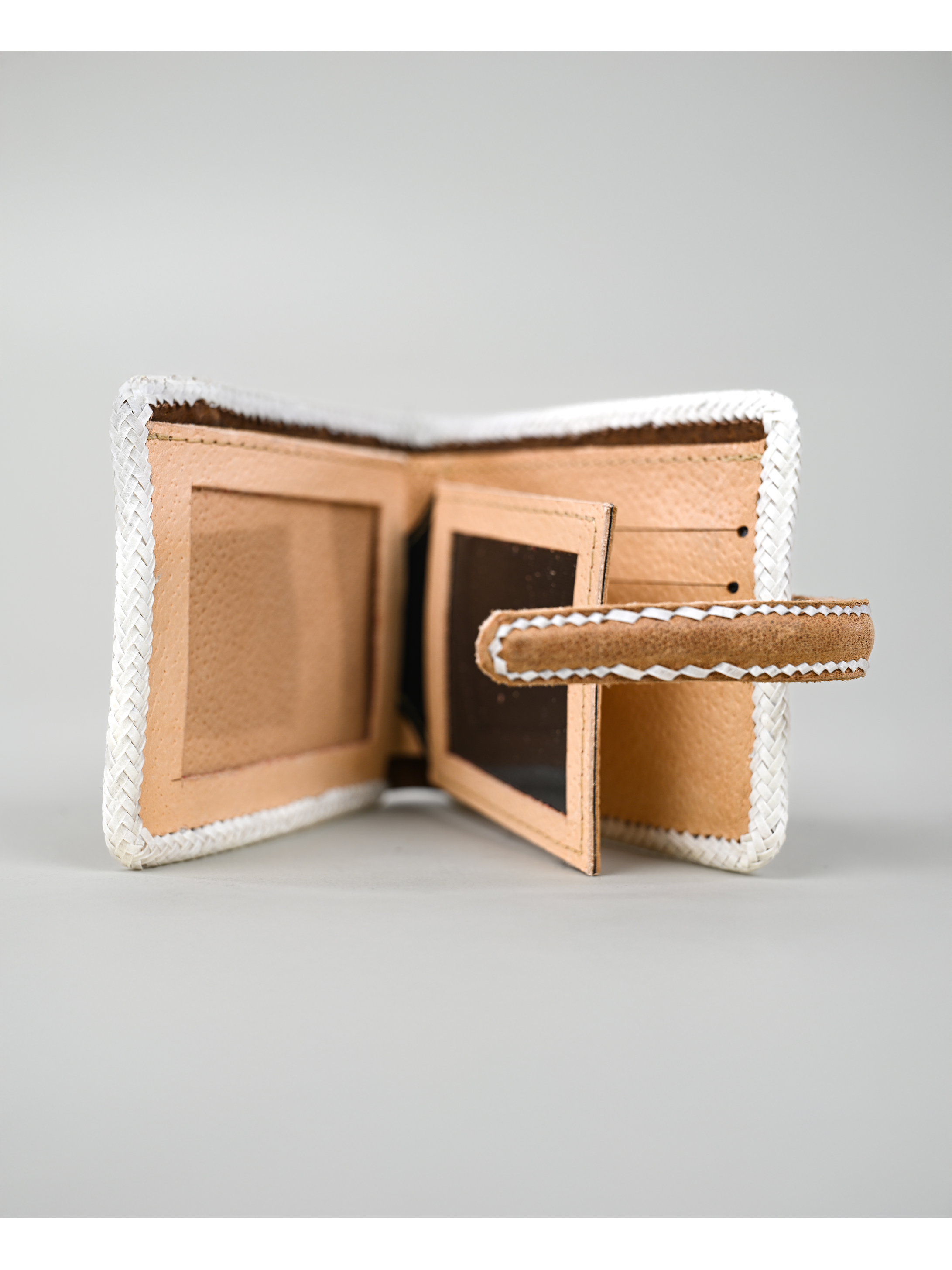 Billetera Cuero Crudo Sin figura 4