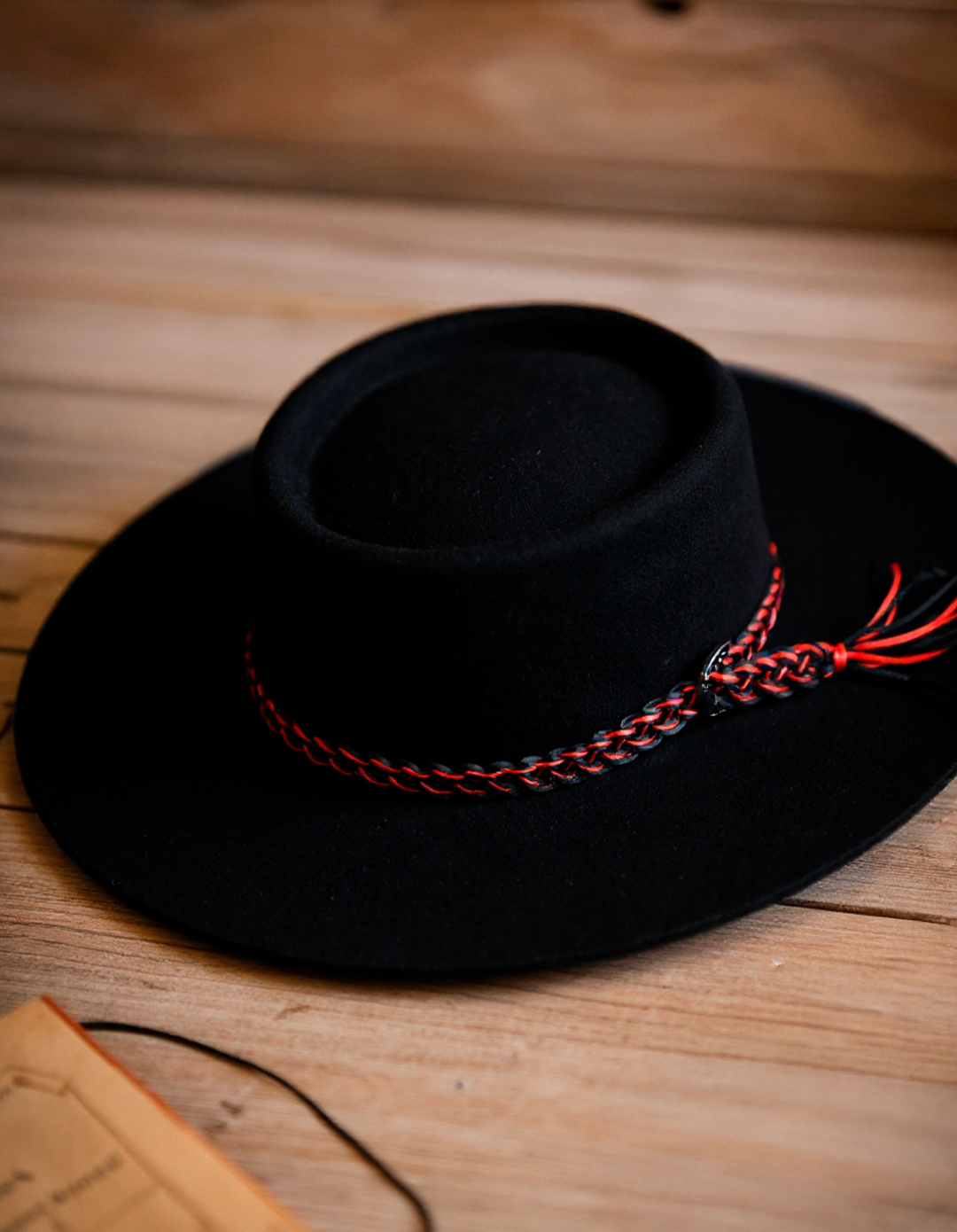 Ribete Para Sombrero Hebilla Dorada Catron imagen 3