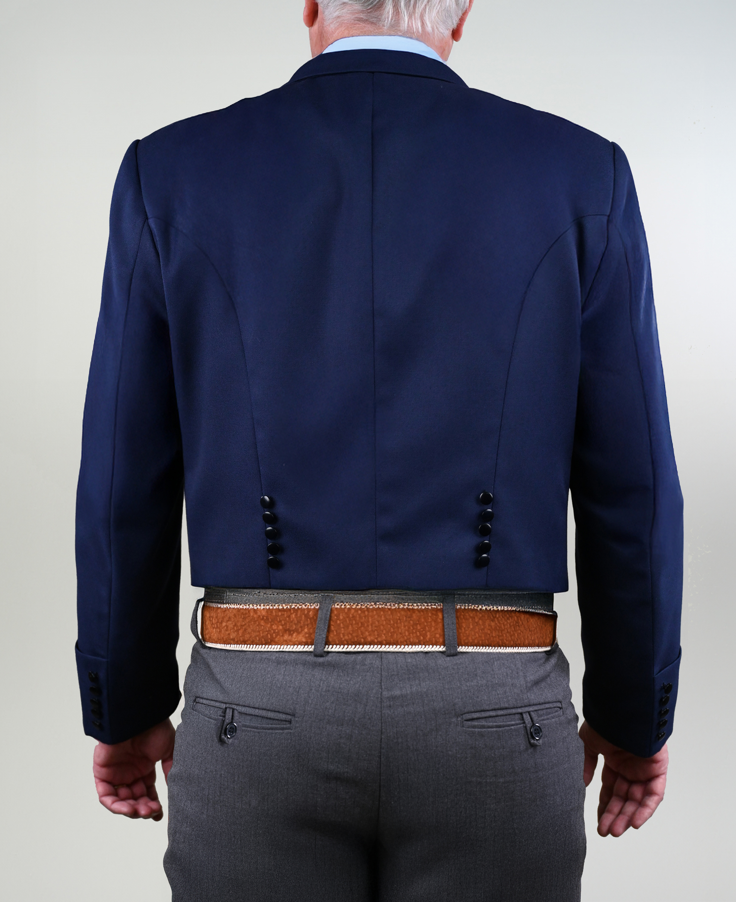 Chaqueta de Huaso Azul Tradicional Catron imagen 2