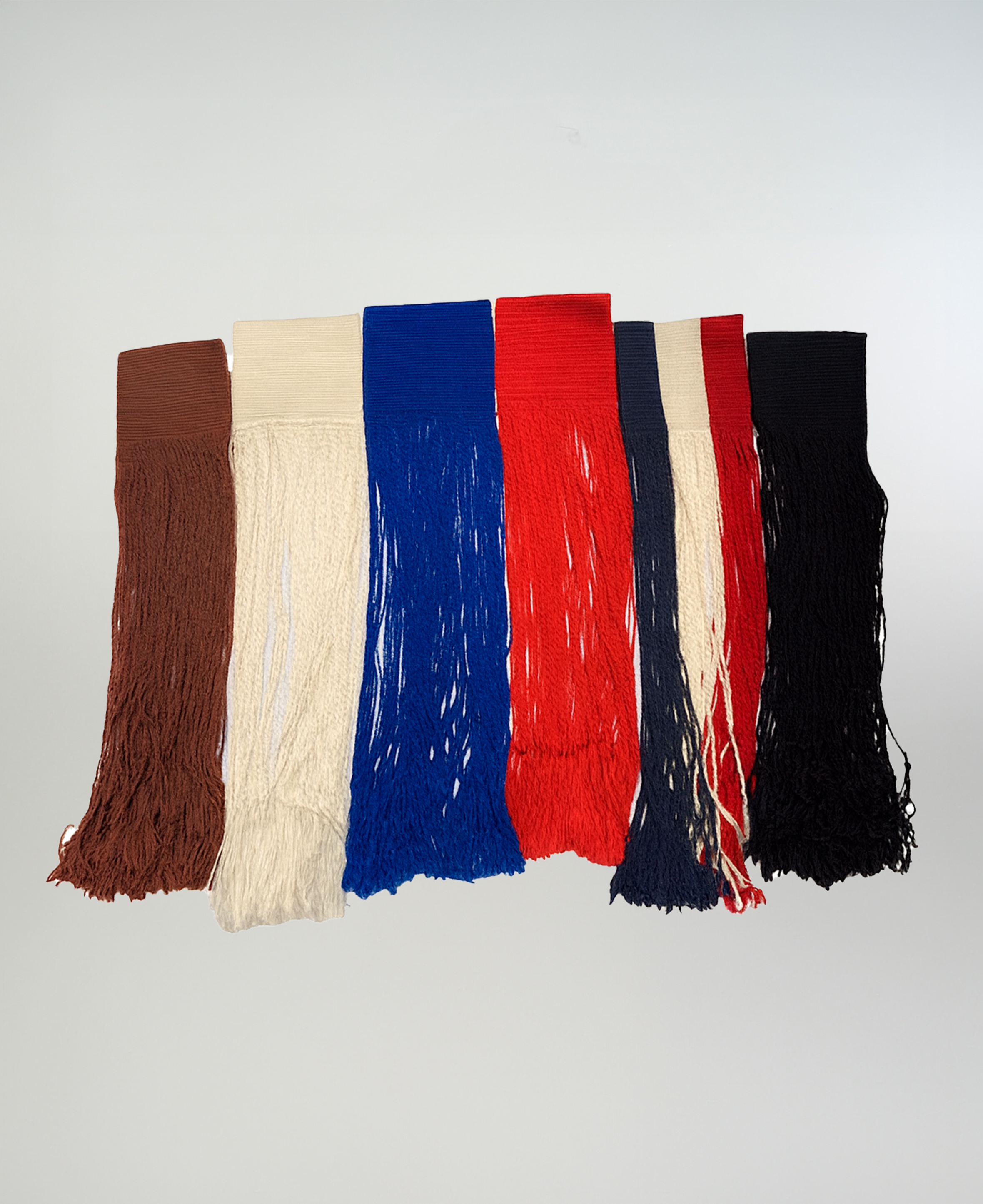 Flecos de seda dobles catron imagen 1