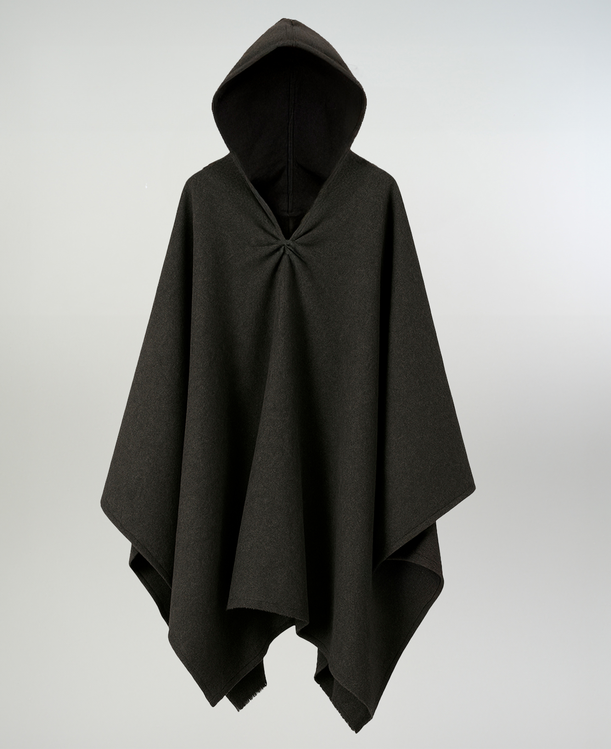 Poncho Criollo con Capucha de Lana Catron imagen 1