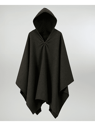 Poncho Criollo con Capucha de Lana Catron