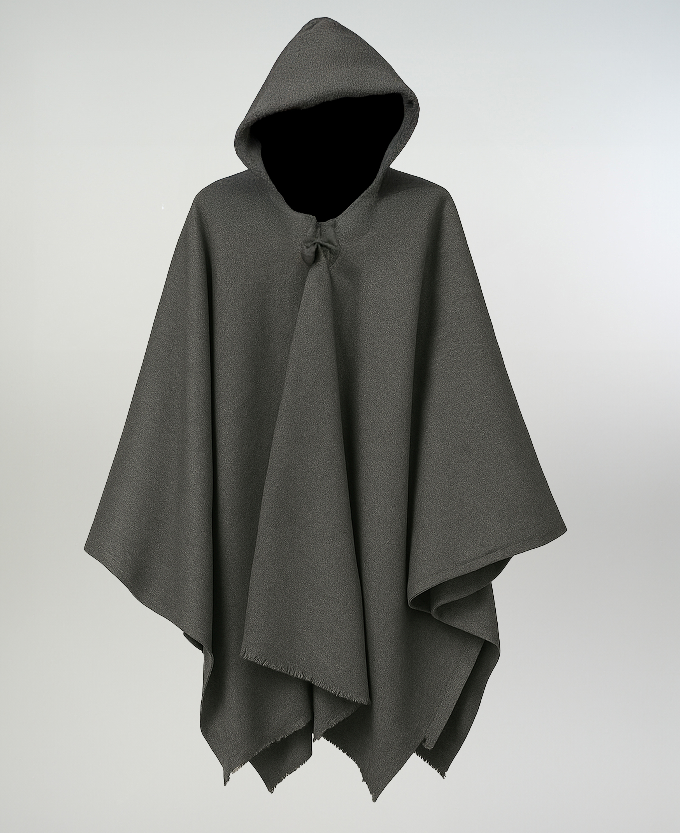 Poncho Criollo con Capucha de Lana Catron imagen 3