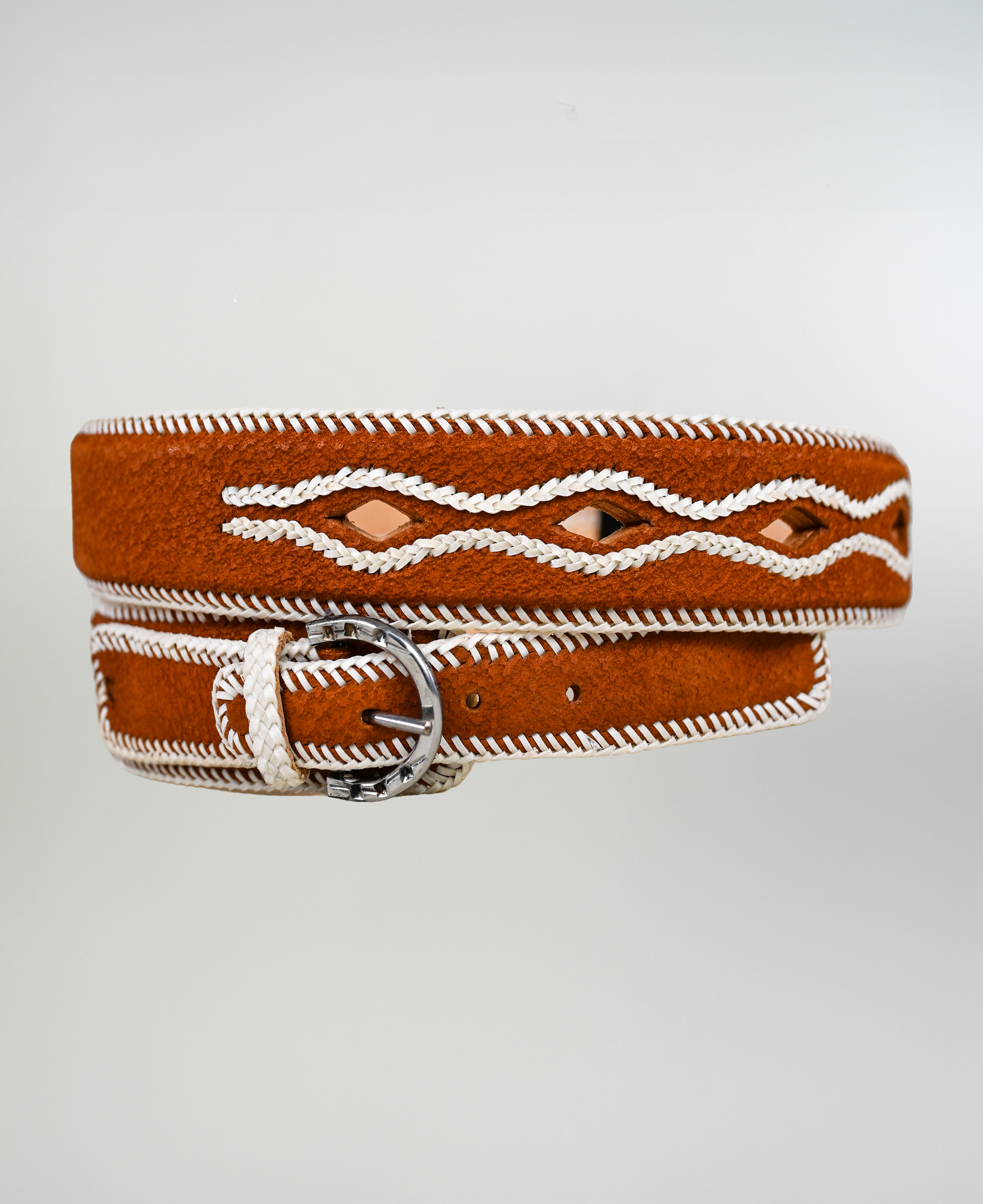 Cinturón Cuero Chancho Calado imagen 1