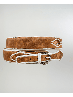 Cinturón Cuero Caballo Calado Catron