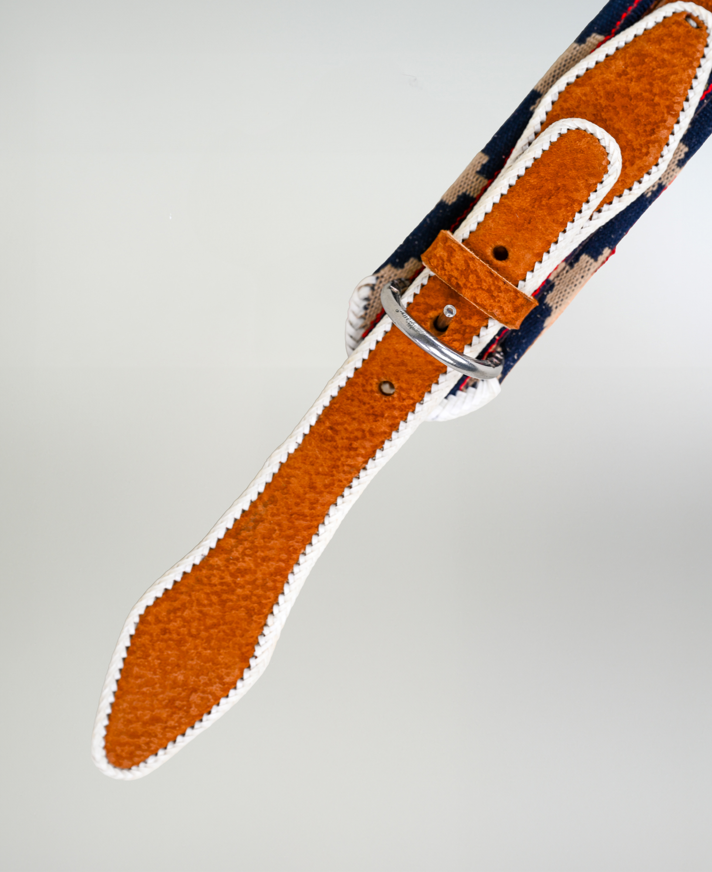 Cinturón Cuero Chancho Con Cinta  imagen 6