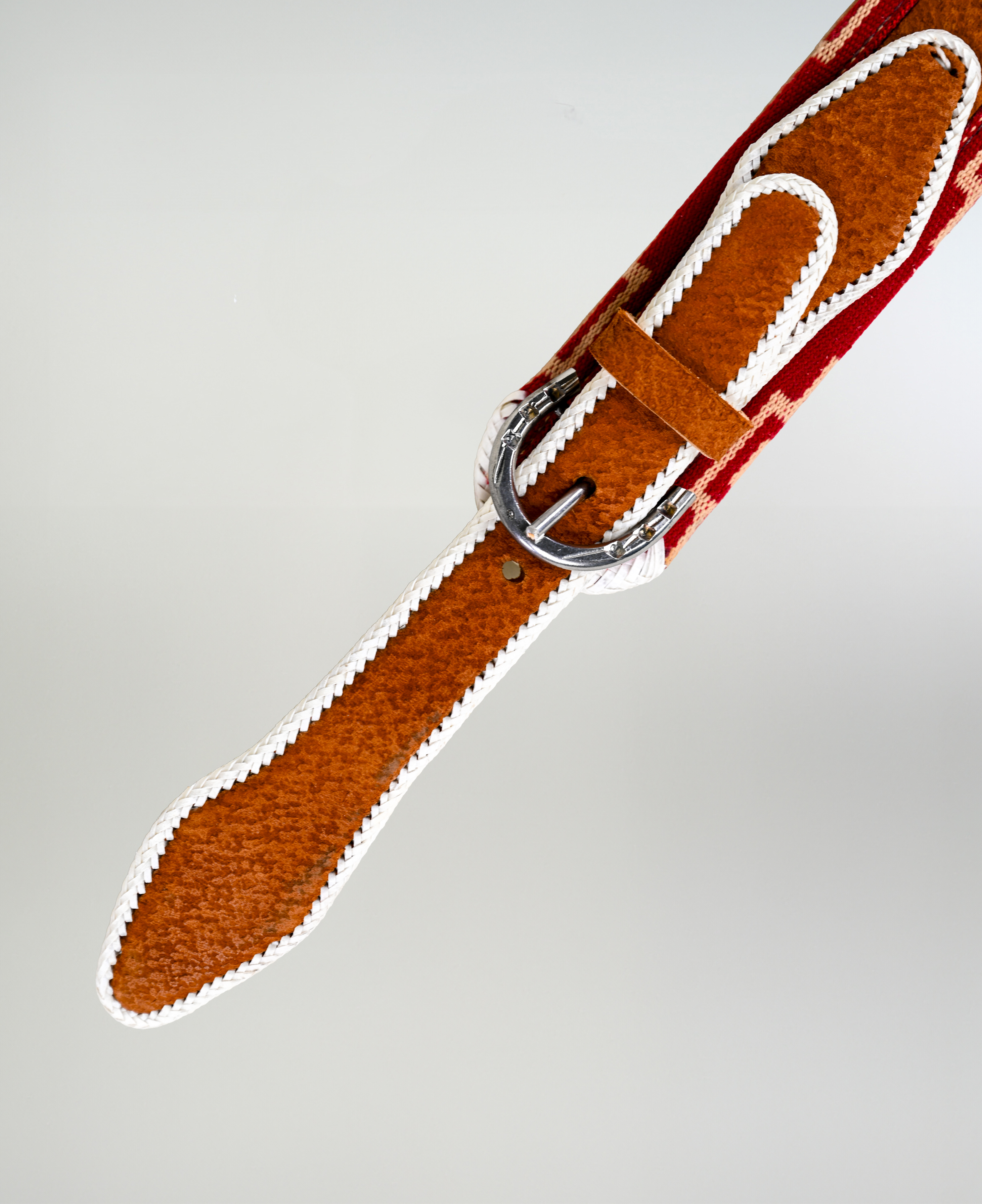 Cinturón Cuero Chancho Con Cinta  imagen 7
