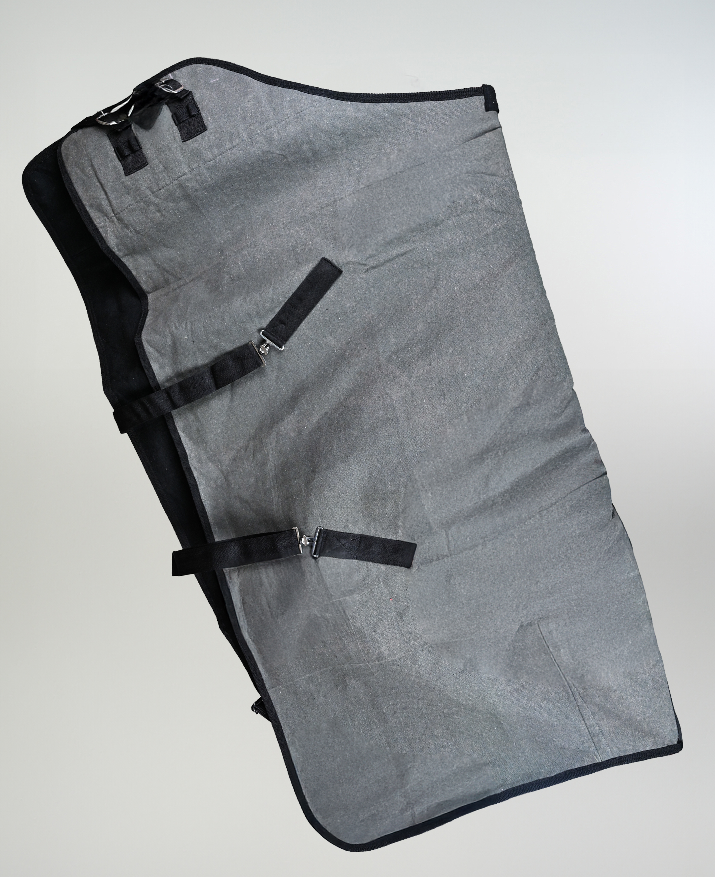 Carpa Impermeable Gris Para Caballo Catron imagen 1