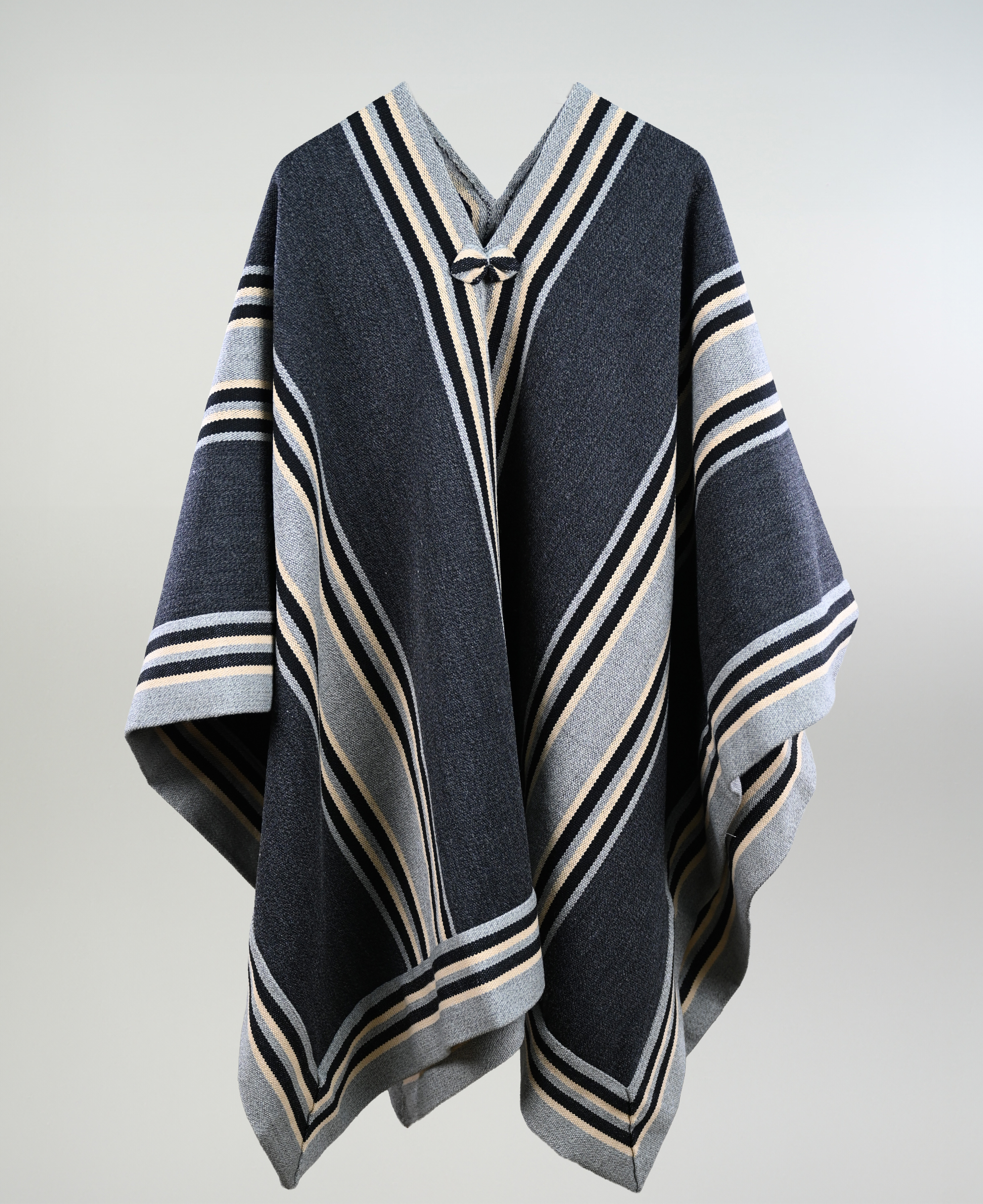 Poncho Alpaca Lana Catron imagen 1