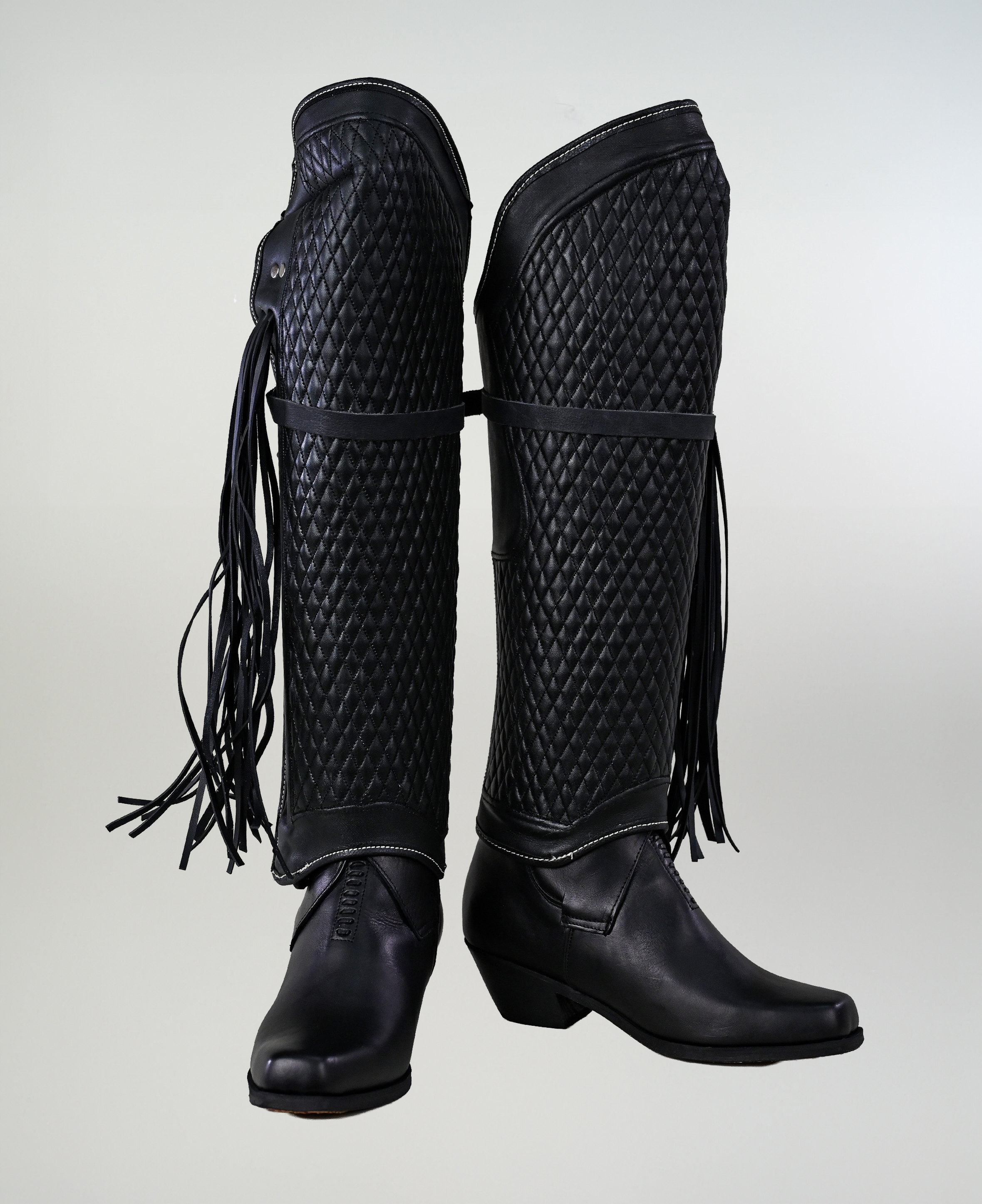 Corralera Cuero Capellada Acolchada Catron imagen 2