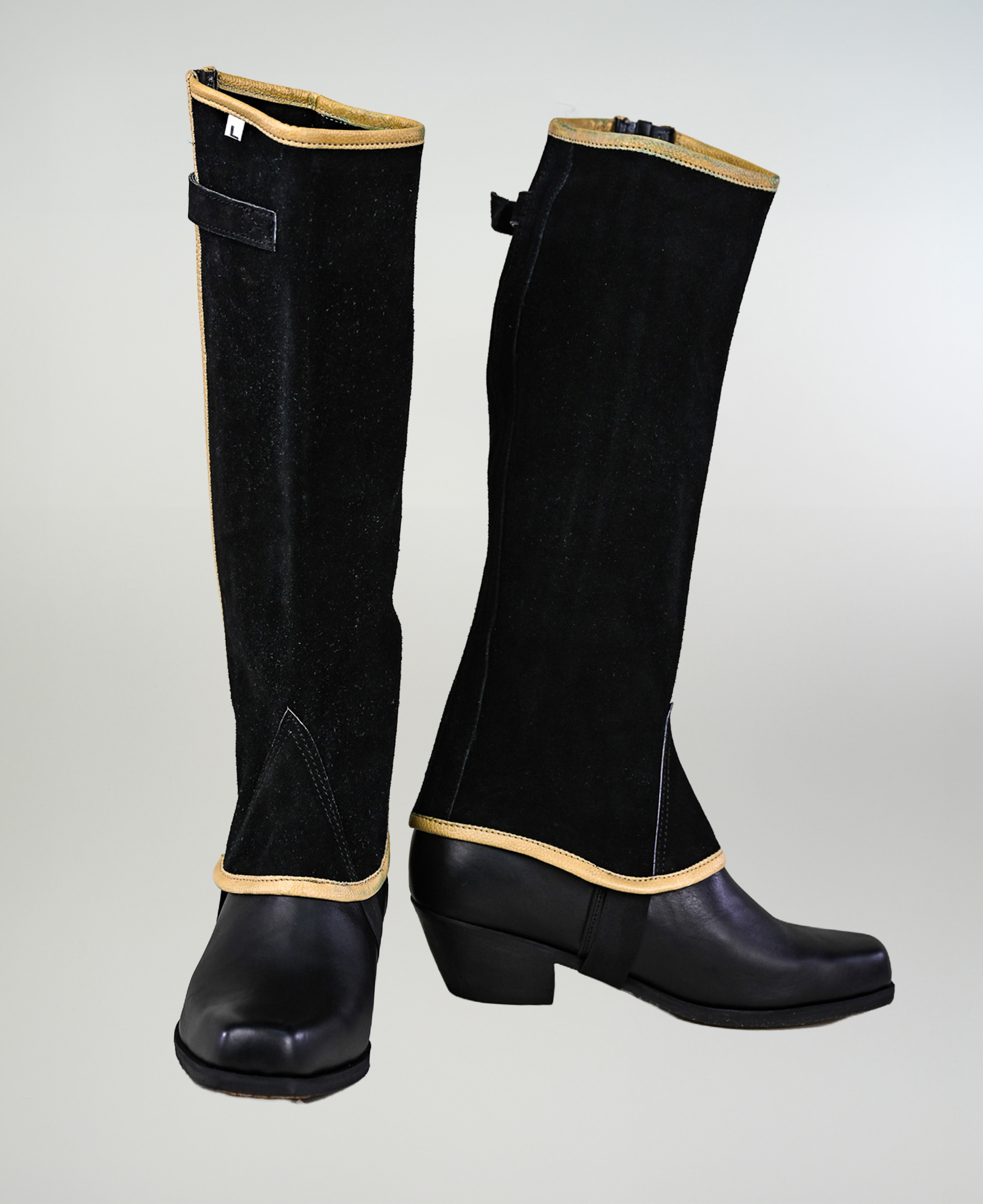 Polaina De Cuero Con Cierre imagen 1