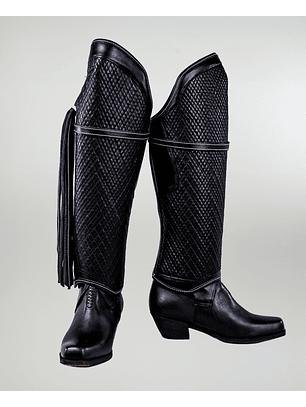 Corralera Cuero Victoria Con Hebilla Inoxidable Catron