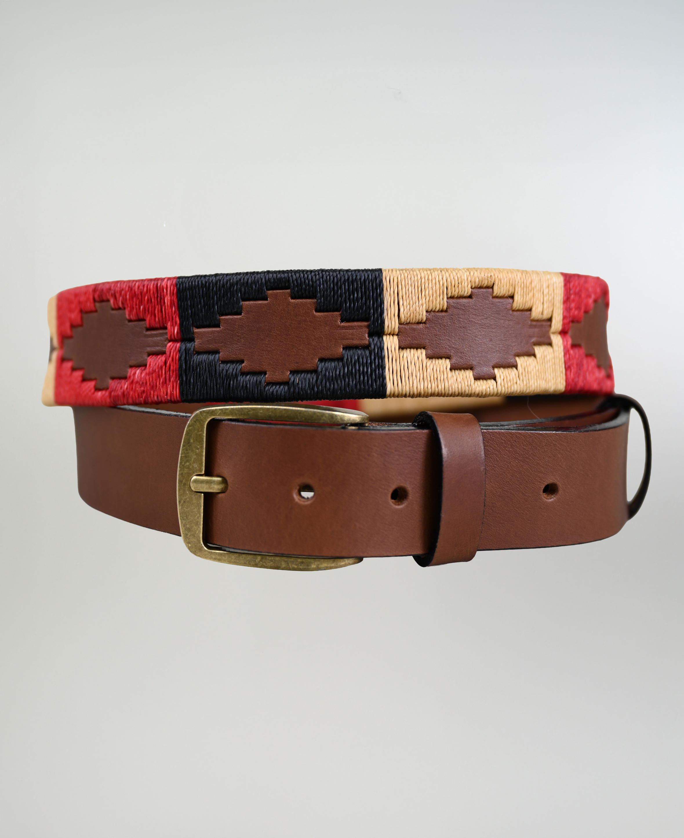 Cinturón De Suela Bordado Colores imagen 5