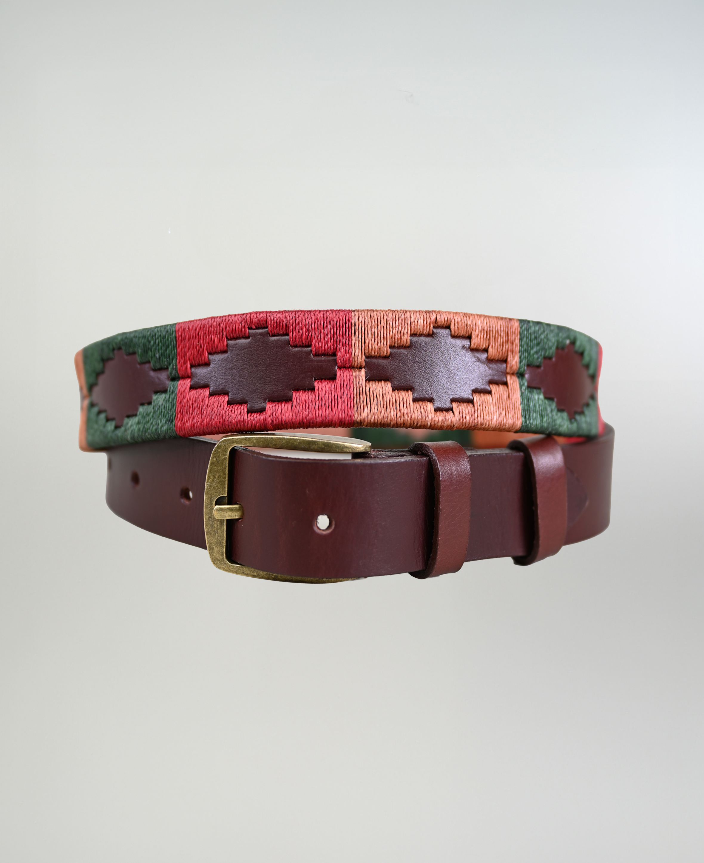 Cinturón De Suela Bordado Colores imagen 7