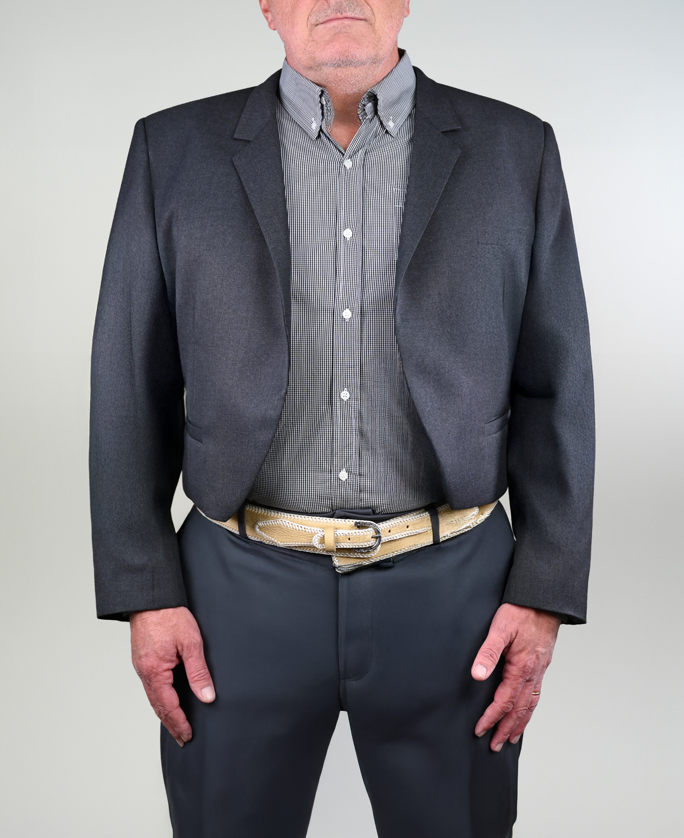 Chaqueta de Huaso Corralera Gris Catron imagen 1