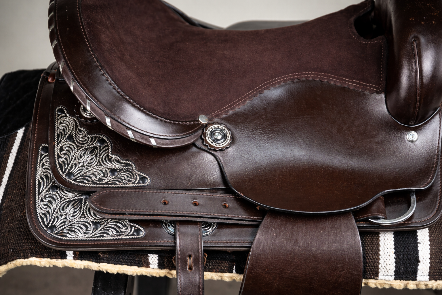 Montura Texana modelo 2 completa Catrón imagen 5