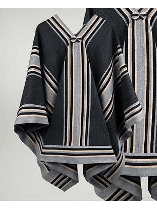Poncho Alpaca Lana Lautaro Catron