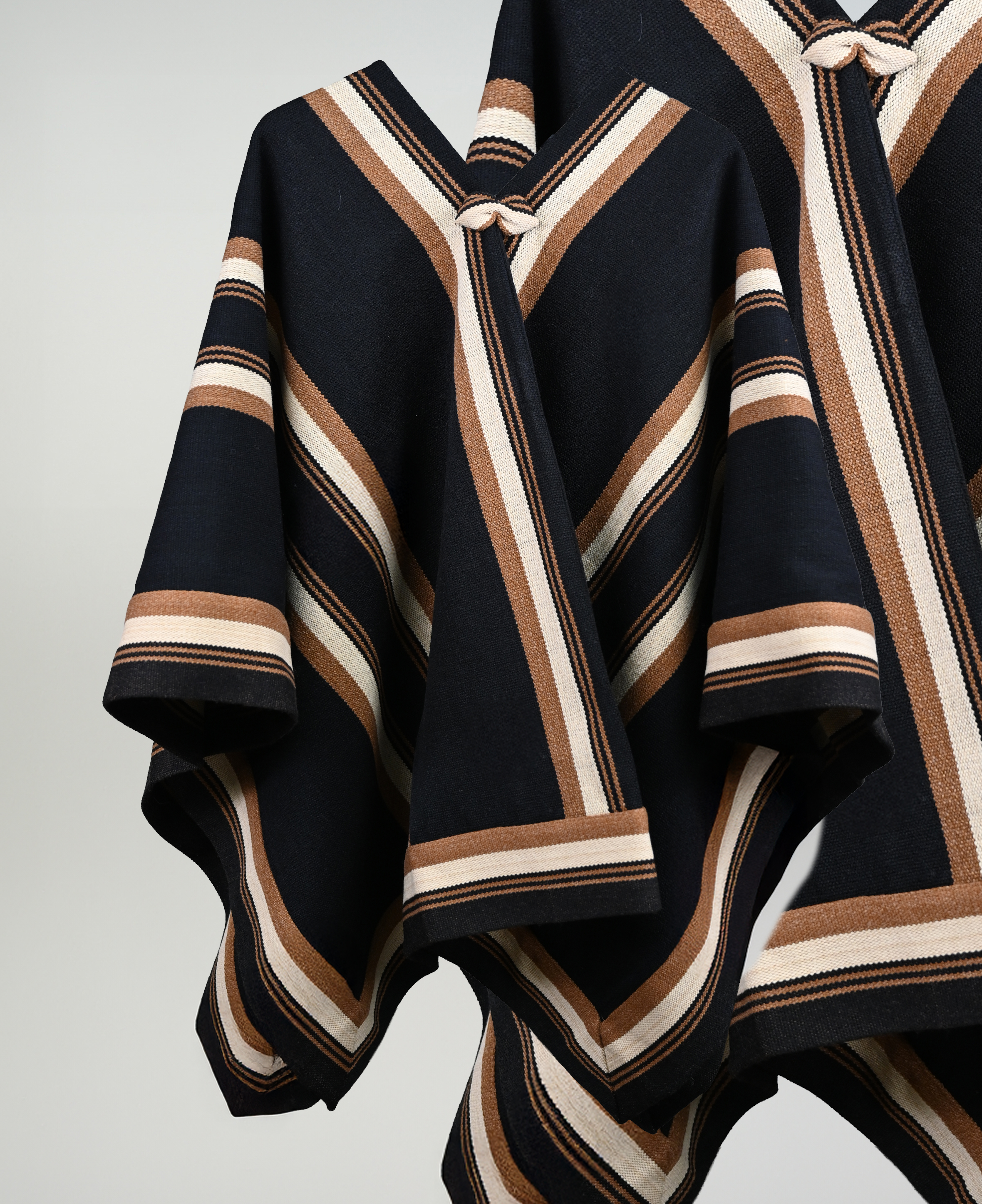 Poncho Alpaca Lana Lautaro Catron imagen 5