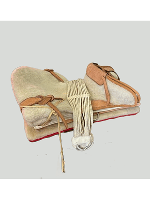 Montura corralera Carpincho matizada suela Lumbre