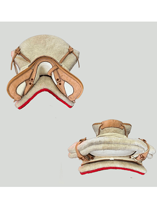 Montura corralera Carpincho matizada suela Lumbre