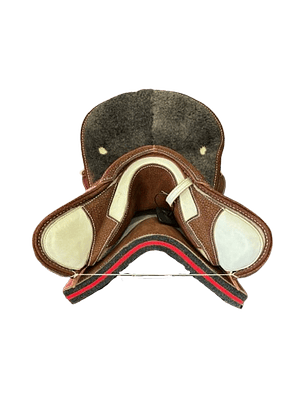 Montura corralera de dama cuero Chanco