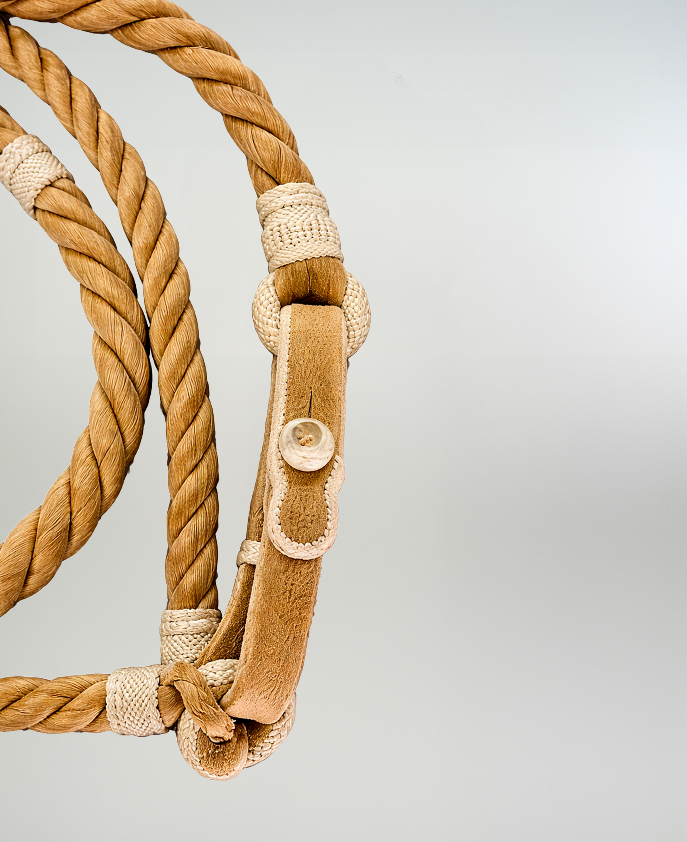 Rienda Para Montar Fina Torcida Catron imagen 2