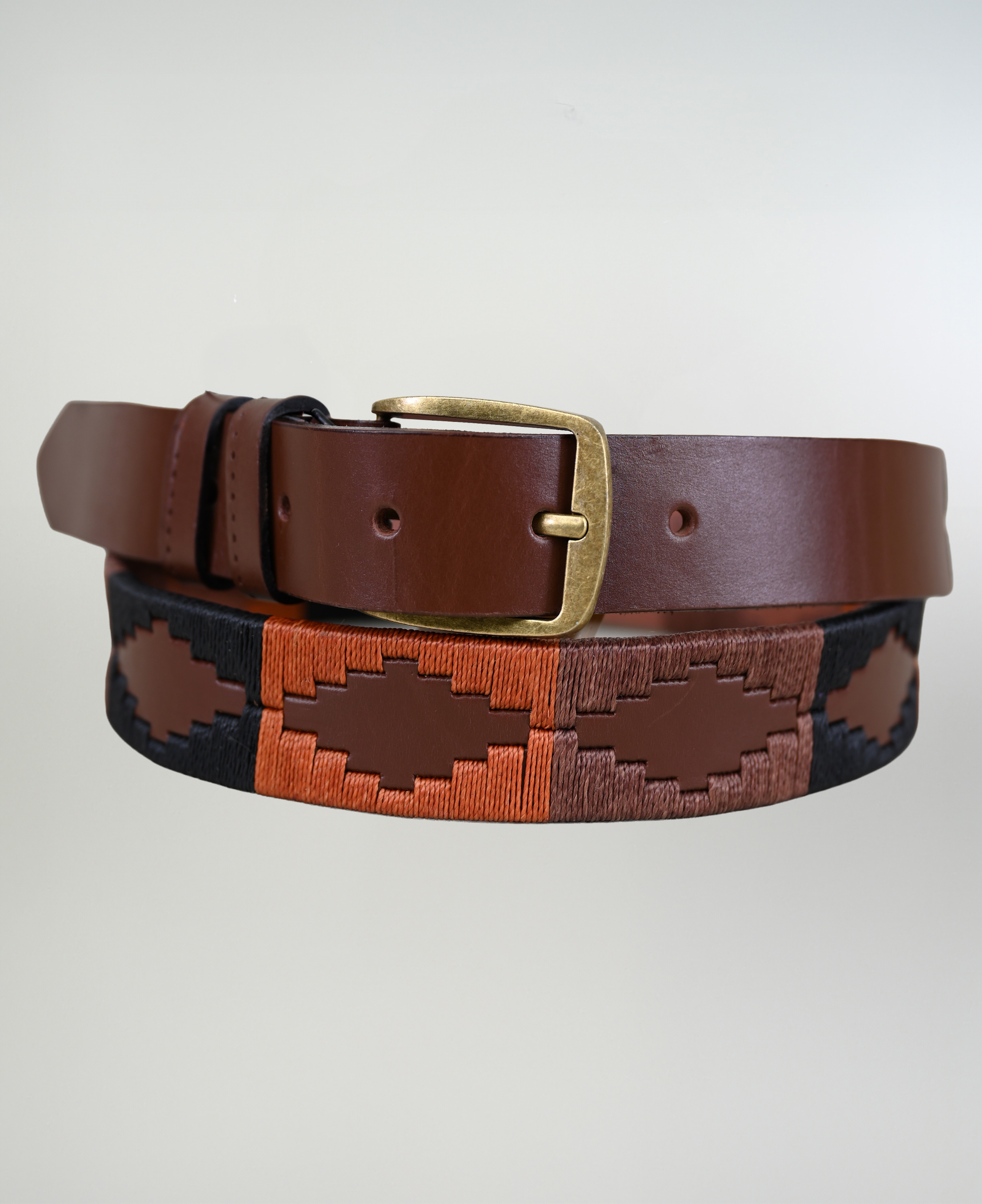 Cinturón De Suela Bordado Colores imagen 9