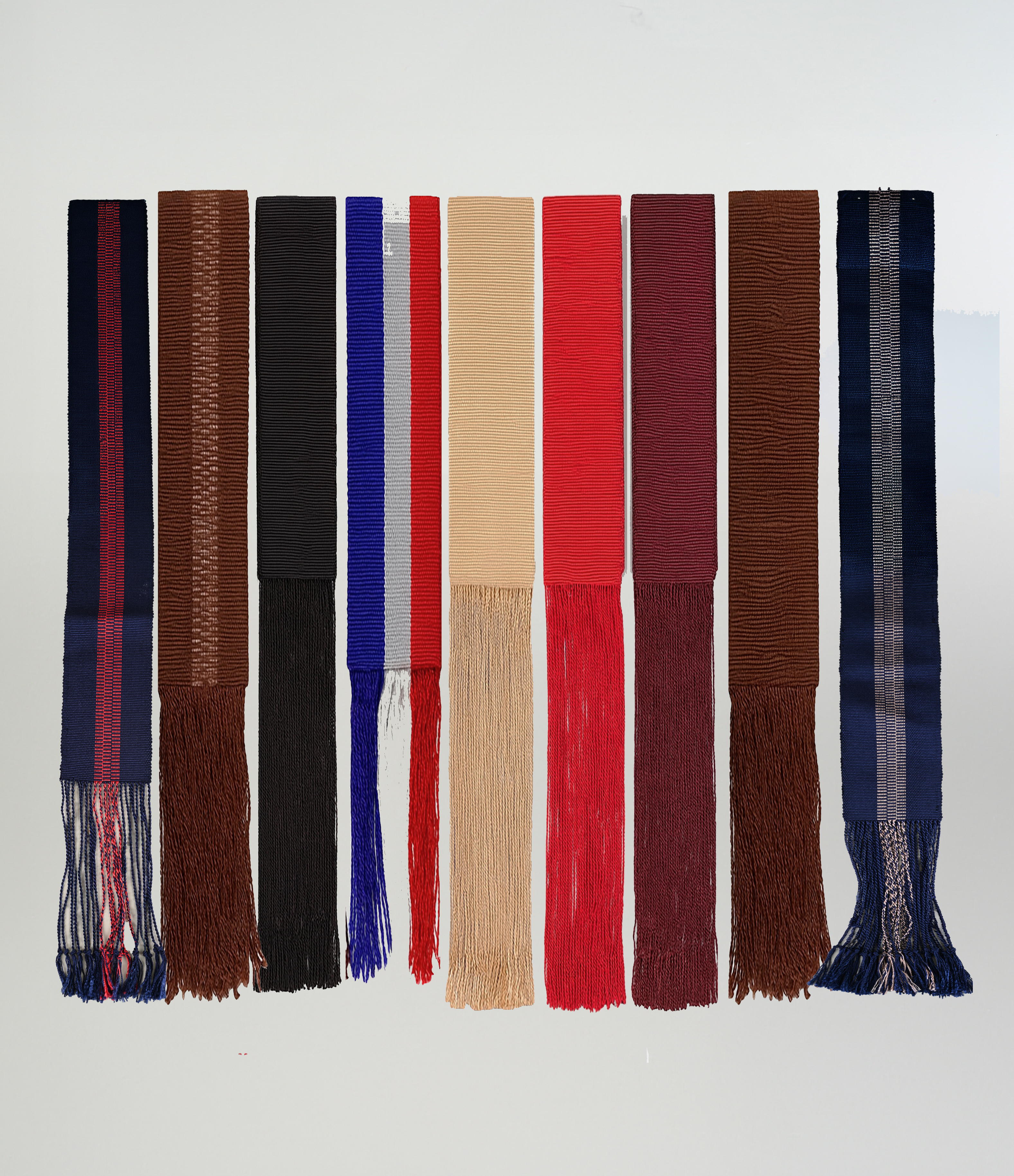 Faja De Seda Para Dama o Juvenil Catron imagen 1