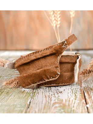 Taloneras Peludas con Hebilla Inoxidable Catron