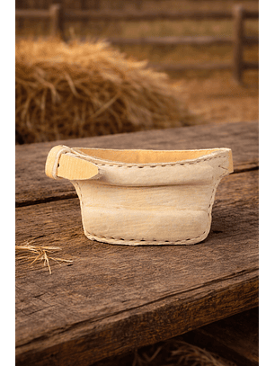 Talonera De Huaso Suela Lumbre Hebilla Inoxidable Catron