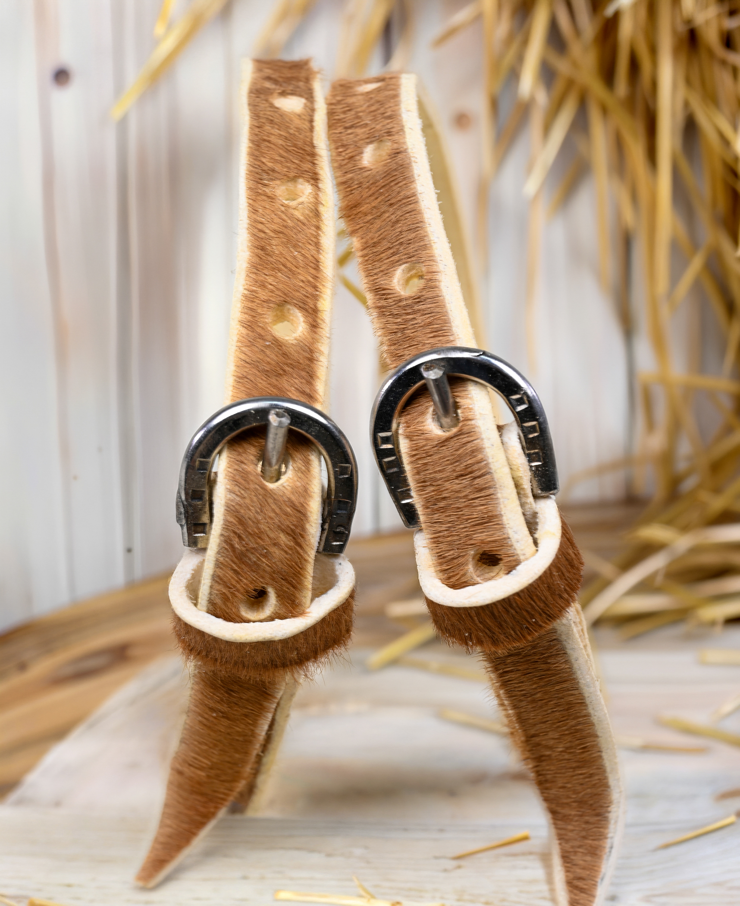 Pial para Espuela Peludo con Hebilla Inoxidable Catron imagen 2