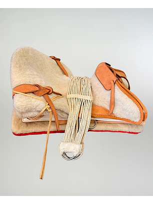 Montura corralera Carpincho matizada suela Lumbre