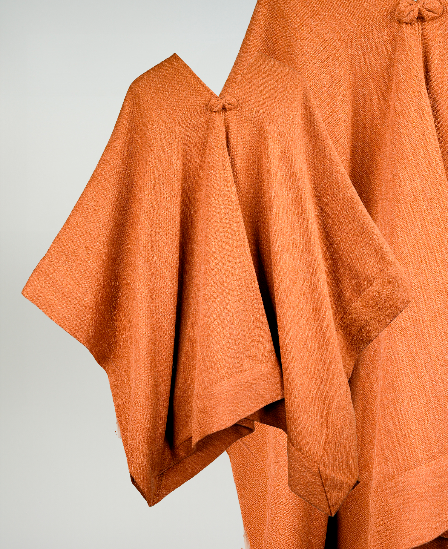 Poncho Alpaca Lana Lautaro Catron imagen 5