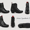 Zapato de Huaso Capellada Catron miniatura 5