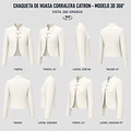 Chaqueta de Huasa Corralera Cuello Mao Catron miniatura 5