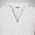 Blusa Plisada Blanca Girasoles Trilla miniatura 3