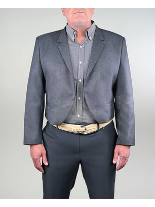 Chaqueta de Huaso Corralera Gris Catron