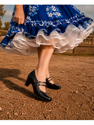 Zapato con Doble Correa Catron