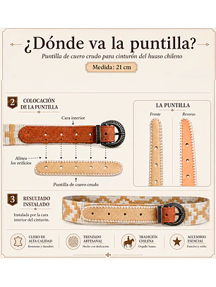 Puntilla Para Cinturón 
